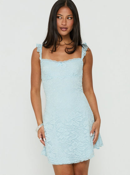 Noblessine Beacall Mini Dress Blue