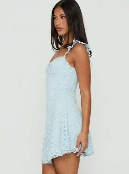Noblessine Beacall Mini Dress Blue