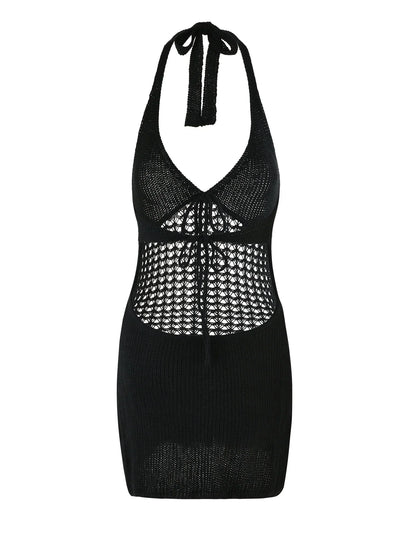 DELTA MINI DRESS - BLACK