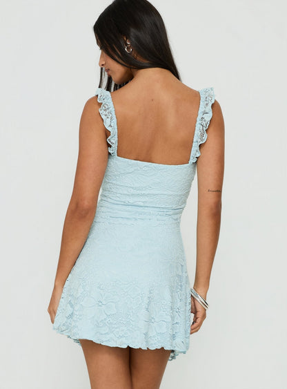 Noblessine Beacall Mini Dress Blue