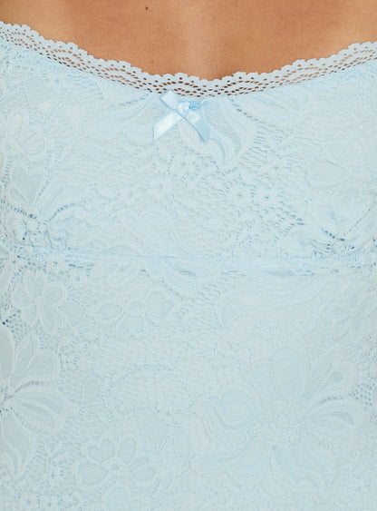 Noblessine Beacall Mini Dress Blue