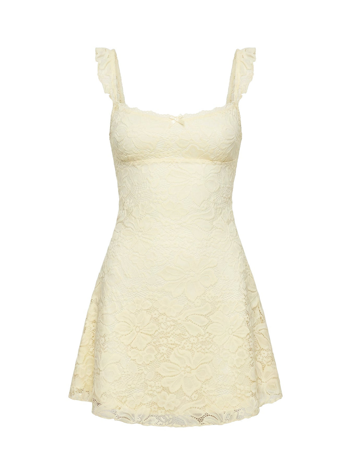 Noblessine Beacall Mini Dress Lemon