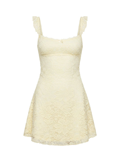 Noblessine Beacall Mini Dress Lemon