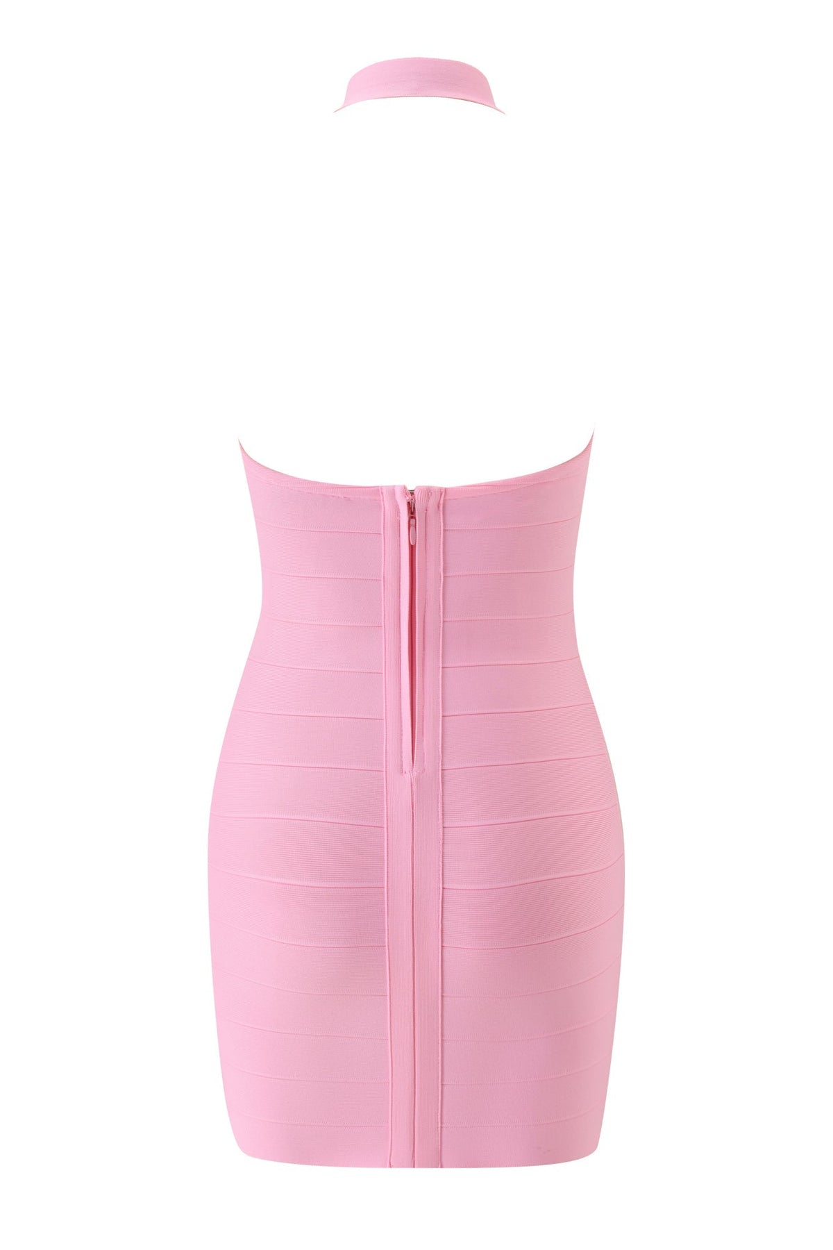 Noblessine AIDEN BANDAGE MINI DRESS - PINK