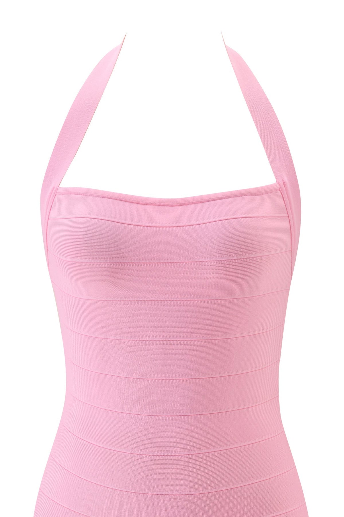 Noblessine AIDEN BANDAGE MINI DRESS - PINK