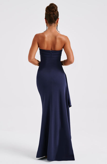 Noblessine Zafira Maxi Dress - Navy