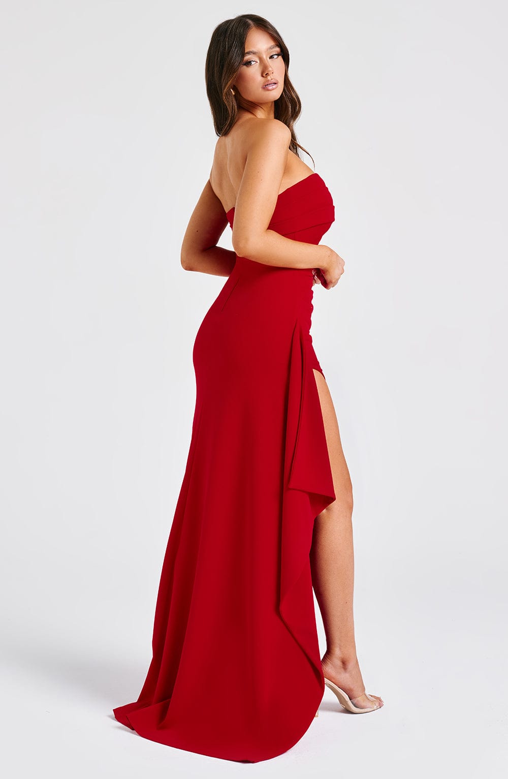 Noblessine Zafira Maxi Dress - Red